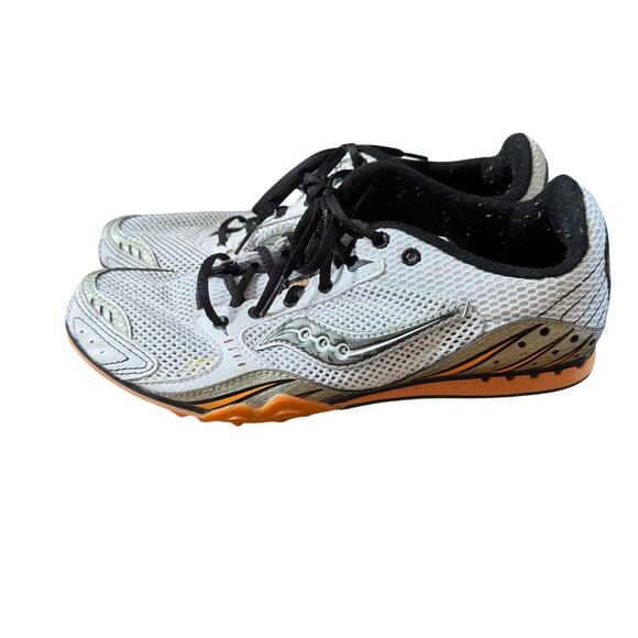 Saucony Velocity 3 Distance Track Spikes Shoes Men SZ 8.5 280341 Track Field - Picture 2 of 6